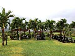 前から気になっていた光楽園♪
だいぶん、明るくなってきて、雨も止みつつあるけれど、まだ少しだけ降っているのよねー。