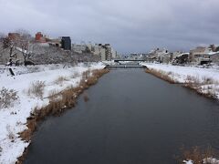 冬の犀川