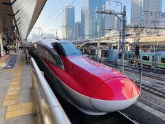 東京駅10時過ぎの、秋田新幹線こまち号で仙台へ出発。