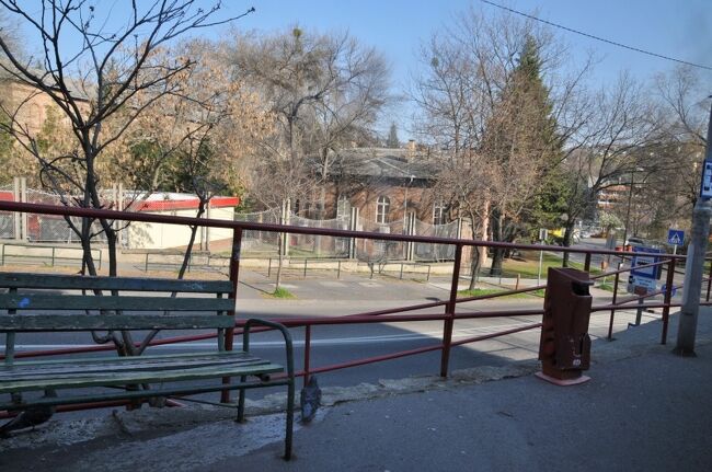 8：45に出発。標高482メートルのセーチェニ山付近まで登ります。<br />