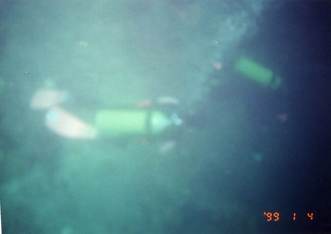 結構、海は荒れてました。シュノーケラーの我々が行くところではなかった。