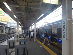 福井駅から20分ほどで、
武生駅に着いたヨ！