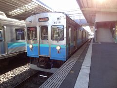 電車での移動