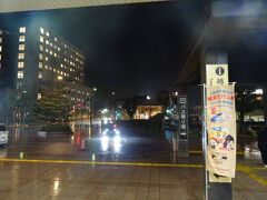 武生駅に着く頃には、すっかり夜に。
