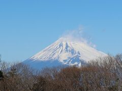 最初ずっと国道135号で行くつもりだったんですが、混んで来たので伊豆スカイラインへ

天気が良くてあちこちから富士山が見えるので、パーキングある度に止めて写真を撮ることに