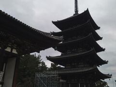 次は興福寺へ。五重塔。