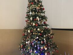 テラス蓼科のロビーのクリスマスツリー