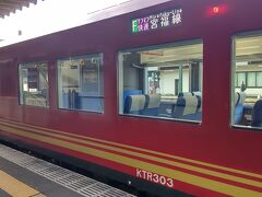 福知山までは、この車両。