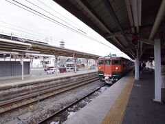 次は上田城、しなの鉄道で上田駅まで