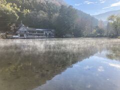 朝の金鱗湖
昨日の野良ウはいませんでした
