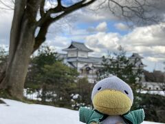 【金沢城】
　加賀前田藩の居城　金沢城の跡地でが金沢城公園となっています。兼六園から道を隔ててすぐに金沢城公園があります。