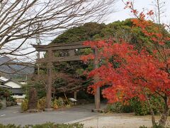 そして１１時過ぎ、水若酢神社へ～
名神大社の隠岐国一宮で、本殿は隠岐造りの国指定重要文化財です。
