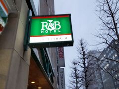 札幌に移動して３泊予定だったホテル。
結局２泊に。