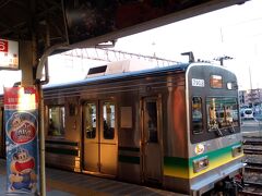 秩父鉄道の熊谷駅に到着！！
ちょうど７：１３発の三峰口駅行きの電車に間に合ったので、
急いで乗車しました。