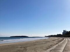 青島海水浴場。