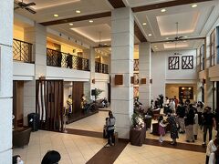 元旦の９時からの琉球音楽のイベント、ホテルのロビーで