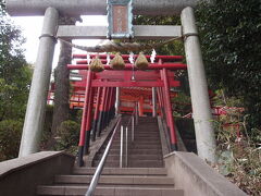 広島東照宮の裏にある金光稲荷神社に来ました。
