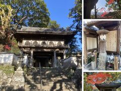 瑞光寺です。
 
約620年前の応安年間創建、江戸時代には大名等の本陣として利用されたという、由緒ある南禅寺派　禅宗寺院です。

白ナマズの豊玉姫神社の山側にあり、申し訳ございませんが間違って入ってしまいましたが、本尊は運慶作と言われている、木造の薬師如来像や、約3,000坪の広い境内を有する立派な寺院です。