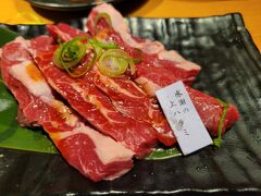 前回行った際にもらったクーポンで
ハラミをいただきました。
サービスがいいです^^