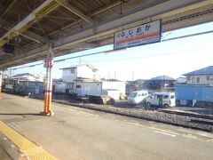 藤岡駅。
ここから先は、栃木県。