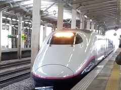 越後湯沢13:00発ですが15分遅れです。新潟14:02着。新潟14:20発とき326号 東京16:28着。1日目終了。