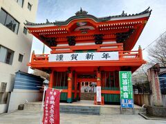 銚子の町の中心部に立派な朱塗りの仁王門があるお寺が飯沼観音と呼ばれている圓福寺。