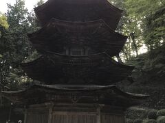 安楽寺の三重塔はちょっと変わった八角形をしています。
この三重塔は鎌倉時代末期に建立されたといわれ、木造の八角塔としては全国で一つしかない貴重な建物なのだそうで国宝に指定さています。