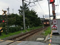 観光列車が走っています。