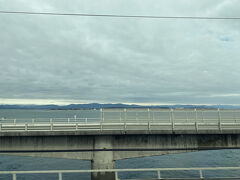 浜名湖を撮ったつもりが、橋しか撮れてなかった…