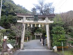 出雲から足立美術館に向かう途中、玉作湯神社へ立ち寄りました