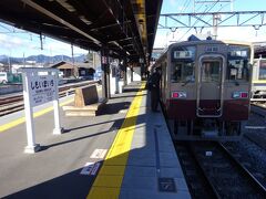 【その１】からのつづき

南栗橋駅から、３月のダイヤ改正で東武線内からほぼ姿を消すボックスシート6050系電車の新藤原行きに乗って、のんびりと東武日光線を北上。
下今市駅まで来ました。