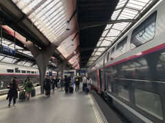 11:29、チューリヒ駅に到着。