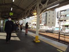 東中野駅から中央線に乗車しました。
