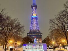 去年は秋に来たので、北海道の雪を見るのは久しぶり