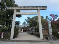 高山神社は藤堂高虎が祀られているそうです。