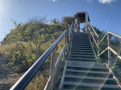 この日はダイアモンドヘットに登りました。
頂上の一歩手前！！！