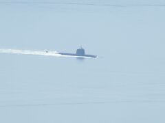 海軍の町　呉が近いから？
潜水艦発見