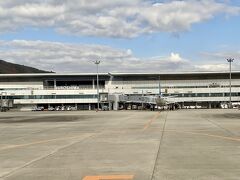 定時11時20分に広島空港到着。