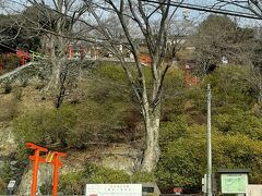 七色の鳥居がある、織姫神社を訪れました。