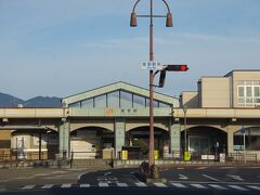 さて、ここからは本当のおまけです。
岐阜に来る理由は、明知鉄道でＳＬの運転体験をするためです。
今回は、始発駅である恵那駅に立ち寄りました。
