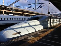 ９時頃、無事～新山口駅に着きました。