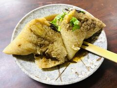 再発号の肉粽はぜひ食したい台南のグルメ。