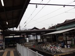 宿の支払いをすませ、小雪舞う下仁田駅から帰路に着きます。