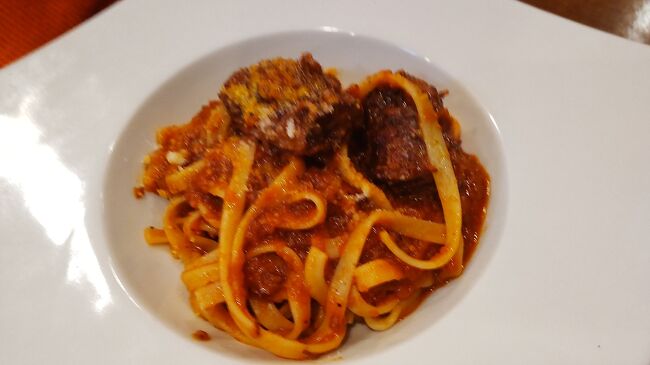 和牛のラグーパスタ