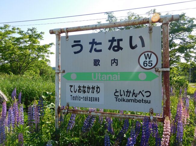 天塩中川駅との間には下中川駅がありましたが、2001年に廃止されています。<br />だからなのか、隣駅が修正された跡が見えます。<br /><br />中川町には最大で6つの駅がありました。2001年時点で6駅中3駅(神路、琴平、下中川)が廃止されています。そして歌内駅も廃止。残った佐久と天塩中川はどうなるのか。