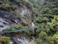 太魯閣峡谷　吊り橋