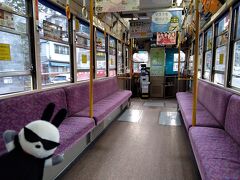 ３号系統を赤迫から蛍茶屋まで完全乗車する。