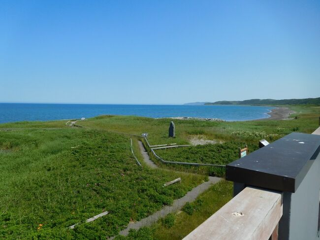 展望台からの景色。抜海方面です。