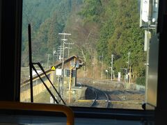 8:27
那岐に停車します。
ここは、鳥取県最後の駅なんです。