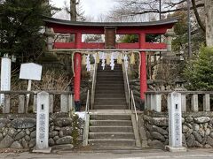 50分ほど歩いてようやく咲前神社に到着しました。